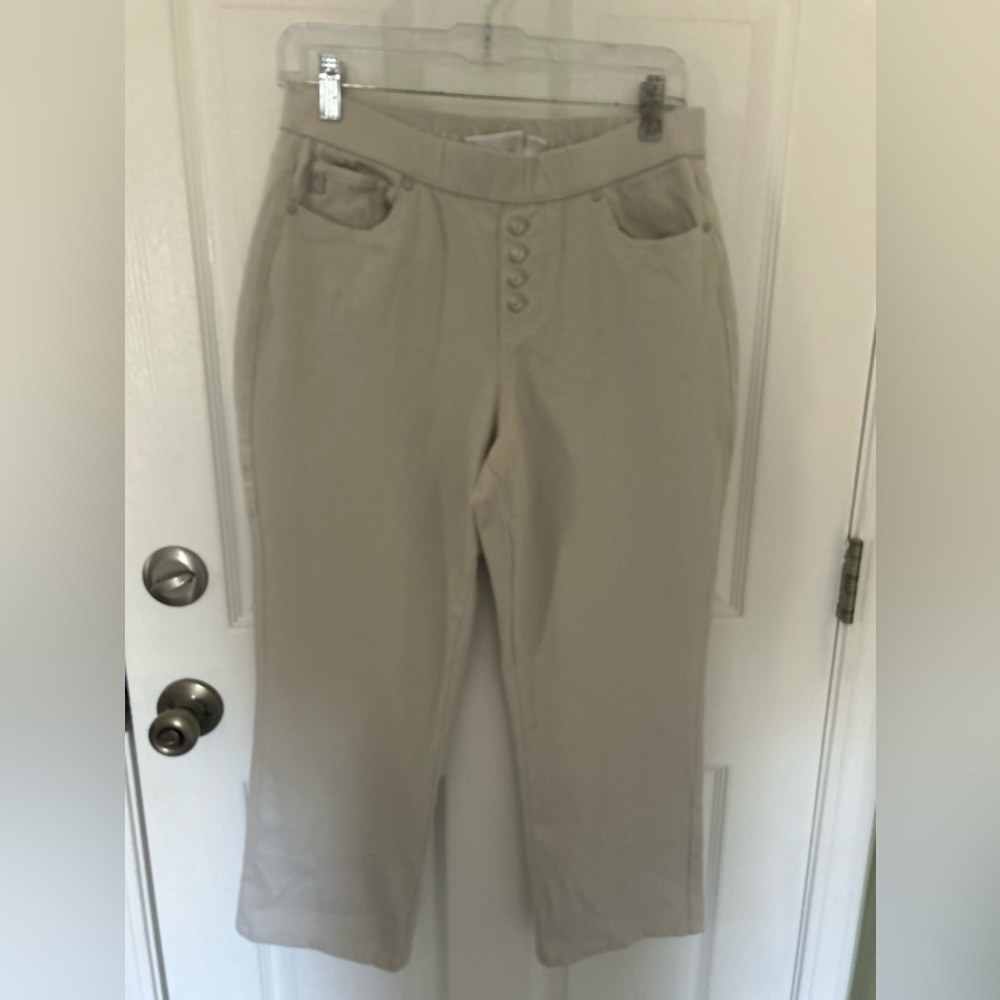 Belle by Kim gravel cropped jeans  size 6